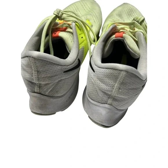 Nike‎ Air Zoom Pegasus 38 Men Size 13 Neon Yellow Green Running Shoes - Picture 6 of 11